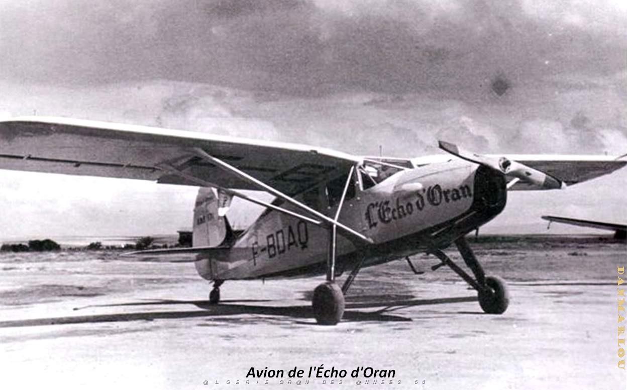 Oran - Echo d'Oran - Avion.jpg